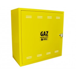 OM GAZ (600x600x250) plecy, kl. gaz., RAL1021