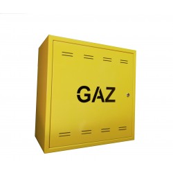 OM GAZ (500x500x250) żółta bez pleców napis GAZ